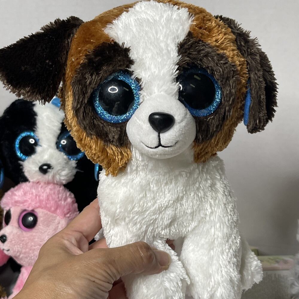 MINT TY Beanie Boos Lot of 12 Plush Big Eyes Stuffed Animals - Picture 10 of 15